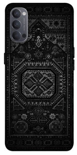 Чохол на Oppo Reno 4 Чорний килим фото 1 з 1