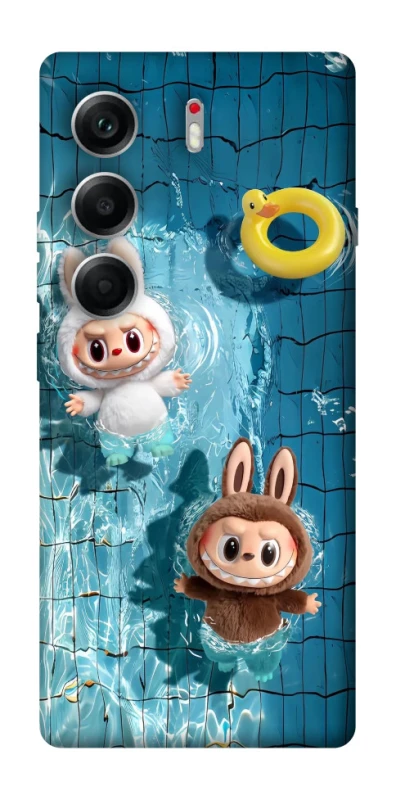 Чохол на Tecno Camon 40 Labubu in the pool фото 1 з 1