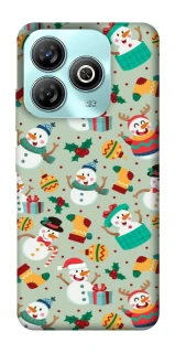 Чохол на ZTE Blade A75 4G Новорічний v2 фото 1 з 1