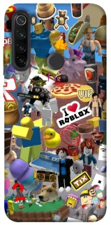 Чехол на Xiaomi Redmi Note 8T Roblox collage ver.5 фото 1 из 1