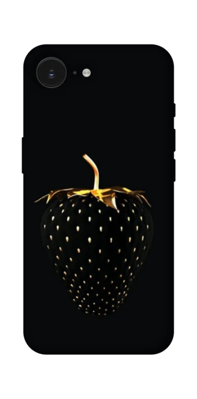 Чехол на Apple iPhone 16e (6.1") Черная клубника фото 1 из 1