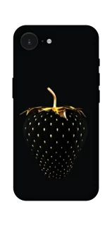 Чохол на Apple iPhone 16e (6.1") Чорна полуниця фото 1 з 1