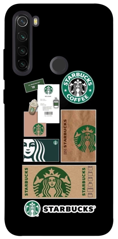 Чехол на Xiaomi Redmi Note 8T Starbucks coffee фото 1 из 1