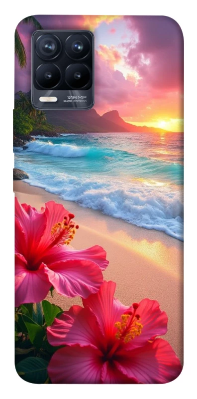 Чохол на Realme 8 Flowers v21 фото 1 з 1