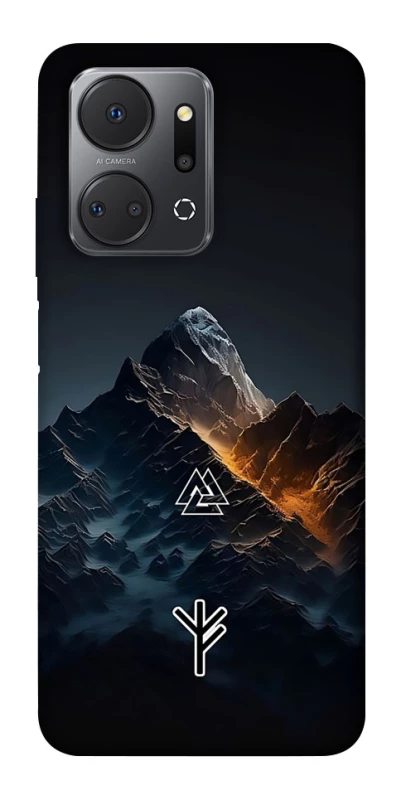 Чехол на Huawei Honor X7a Руны в горах фото 1 из 1