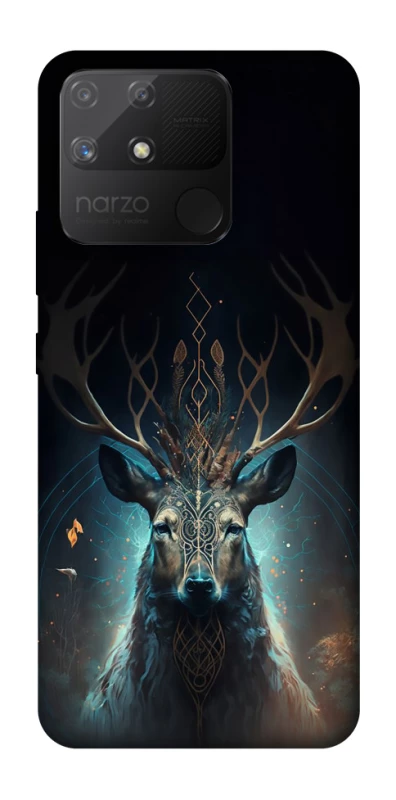 Чохол на Realme Narzo 50A Скандинавський олень v2 фото 1 з 1