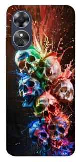 Чохол на Oppo A17 Skulls фото 1 з 1