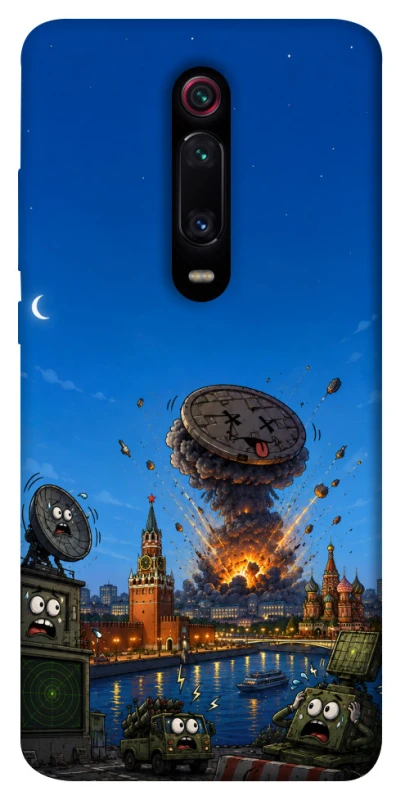 Чохол на Xiaomi Redmi K20 / K20 Pro / Mi9T / Mi9T Pro Moscow never sleeps ver.8 фото 1 з 1