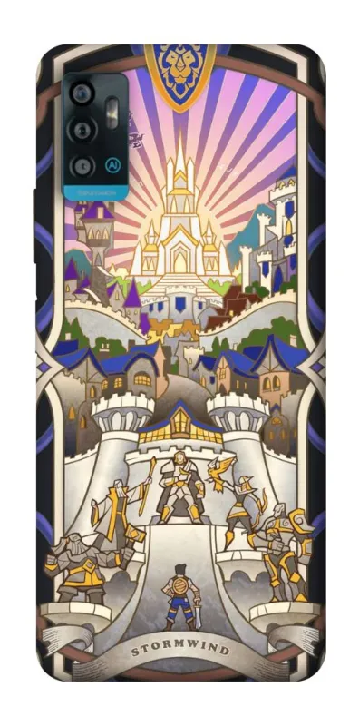 Чехол на ZTE Blade A71 WOW forever stormwind фото 1 из 1