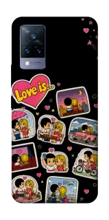 Чохол на Vivo V21 Love is ver.3 фото 1 з 1