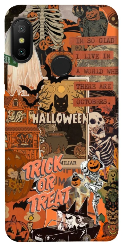 Чохол на Xiaomi Mi A2 Lite / Xiaomi Redmi 6 Pro Halloween Style ver.3 фото 1 з 1