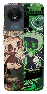 Чехол на Vivo Y02 Dandy World Shelly Art фото 1 из 1