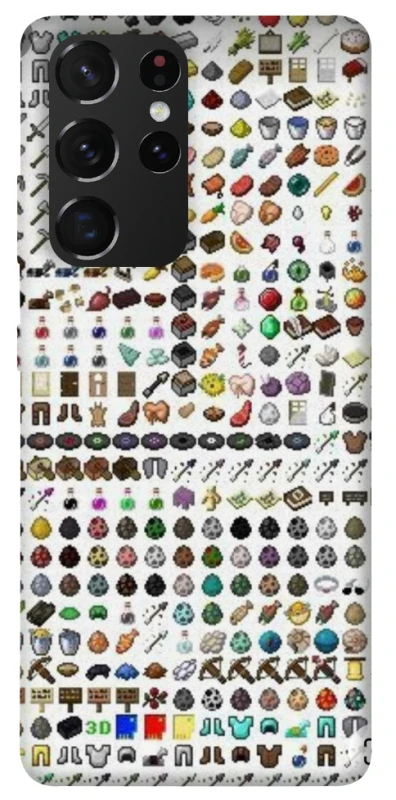 Чохол на Samsung Galaxy S21 Ultra Minecraft v2 фото 1 з 1