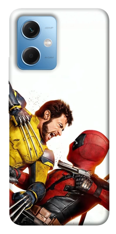 Чохол на Xiaomi Redmi Note 12 5G Deadpool and Wolverine фото 1 з 1