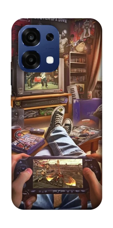 Чехол на Oppo A6 Pro 4G/5G Retro style v4 фото 1 из 2