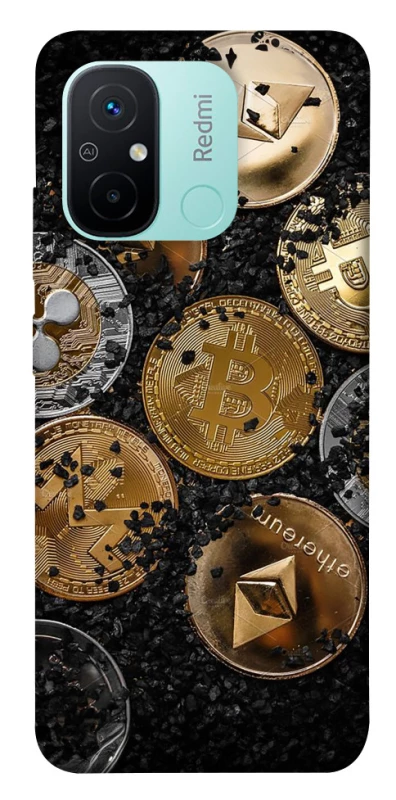 Чохол на Xiaomi Redmi 12C / Poco C55 Many coins v2 фото 1 з 1