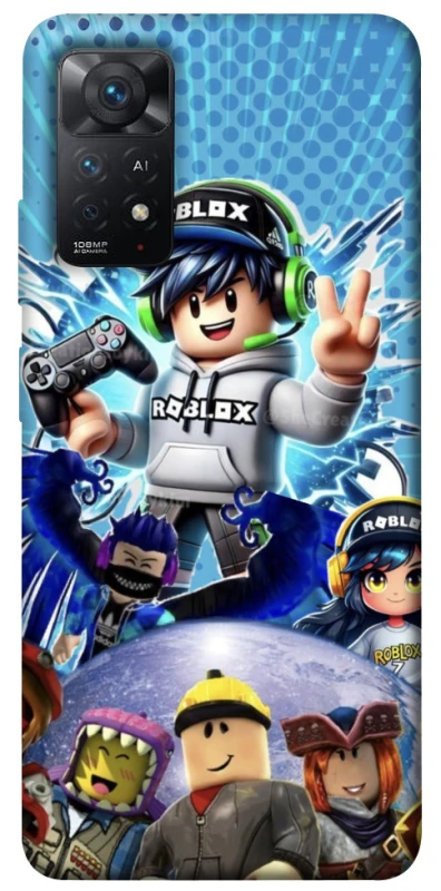Чохол на Xiaomi Redmi Note 12 Pro 4G Roblox collage ver.3 фото 1 з 1