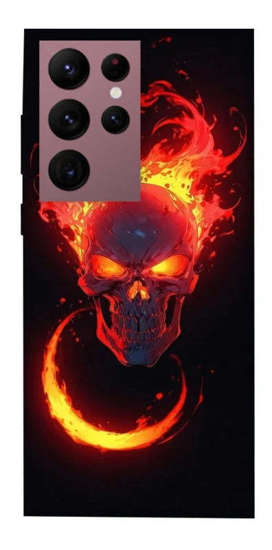 Чохол на Samsung Galaxy S22 Ultra Blood Skull фото 1 з 1