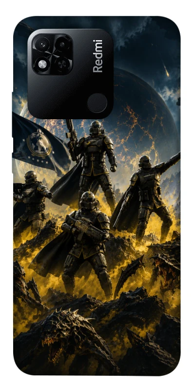 Чохол на Xiaomi Redmi 10A HELLDIVERS фото 1 з 1