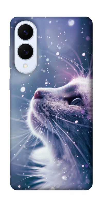 Чехол на Samsung Galaxy S25 Edge Snow cat фото 1 из 1