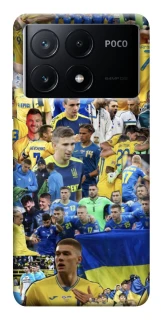 Чохол на Xiaomi Poco X6 UA-Football ver.6 фото 1 з 1