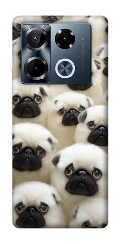 Чохол на Infinix Note 40 Pro 4G Doggy Pug Love фото 1 з 1