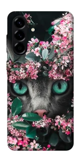 Чохол на Samsung Galaxy A57 5G Кіт в квітах фото 1 з 1