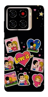 Чехол на ZTE Blade A56 Love is фото 1 из 1