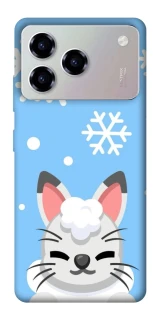 Чохол на ZTE Blade A76 Adopt Me Snow Kitty Smile фото 1 з 1