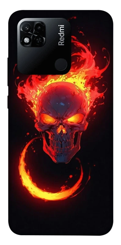 Чохол на Xiaomi Redmi 10A Blood Skull фото 1 з 1