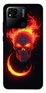 Чехол на Xiaomi Redmi 10A Blood Skull фото 1 из 1