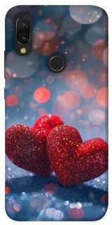 Чехол на Xiaomi Redmi 7 Red hearts фото 1 из 1