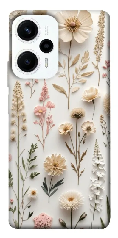 Чехол на Xiaomi Poco F5 / Note 12 Turbo Floral design ver.1 фото 1 из 1