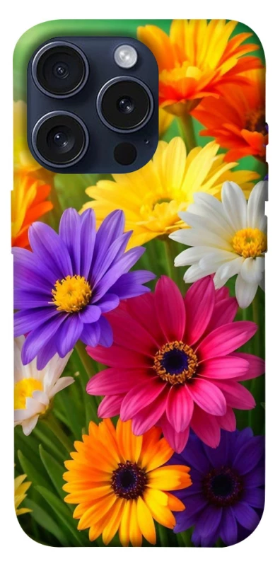 Чохол на Apple iPhone 15 Pro (6.1") Flowers v32 фото 1 з 1