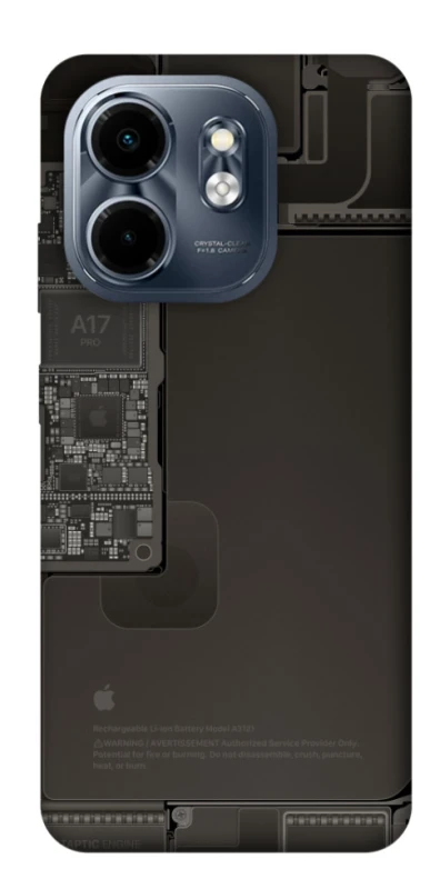 Чохол на Infinix Smart 9 4G / Hot 50i iPhone 17 фото 1 з 1