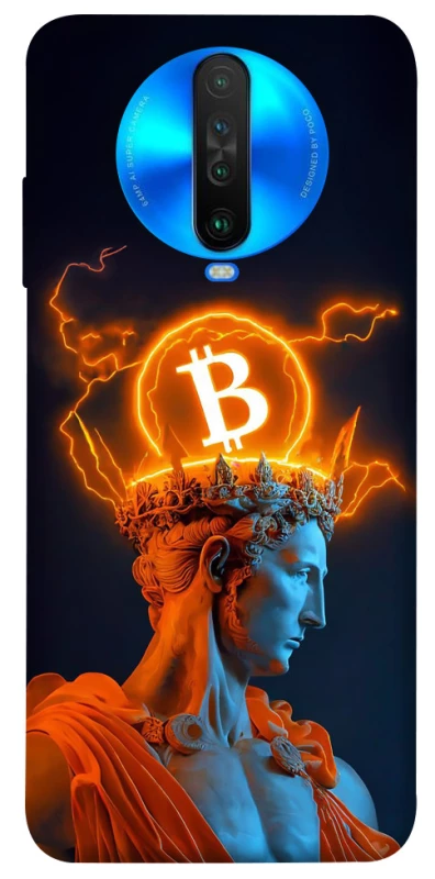 Чехол на Xiaomi Poco X2 Bitcoin God фото 1 из 1