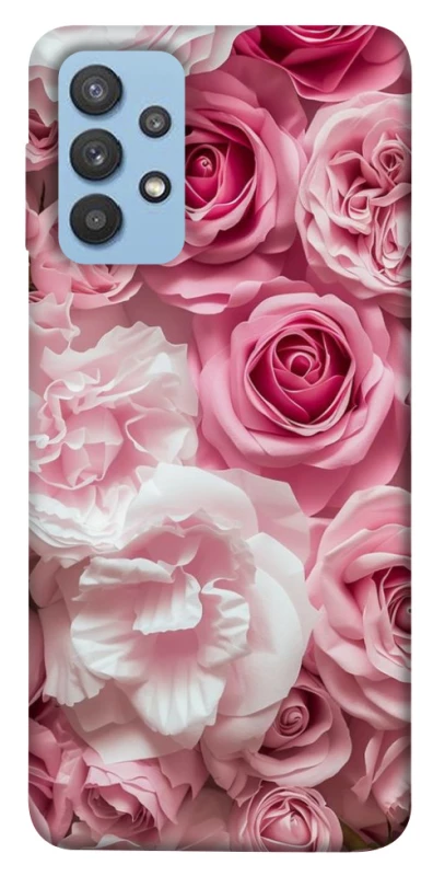 Чохол на Samsung Galaxy M32 Рожеві Квіти фото 1 з 1