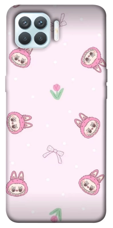 Чохол на Oppo F17 Pro Labubu Flower фото 1 з 1