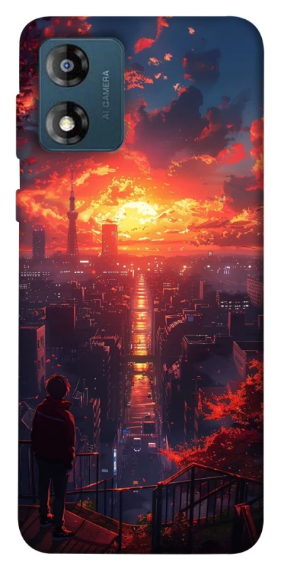 Чехол на Motorola Moto E13 City фото 1 из 1