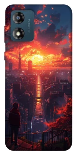 Чехол на Motorola Moto E13 City фото 1 из 1