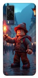 Чохол на Vivo Y53s Roblox Fire Logo Blue Flames фото 1 з 1
