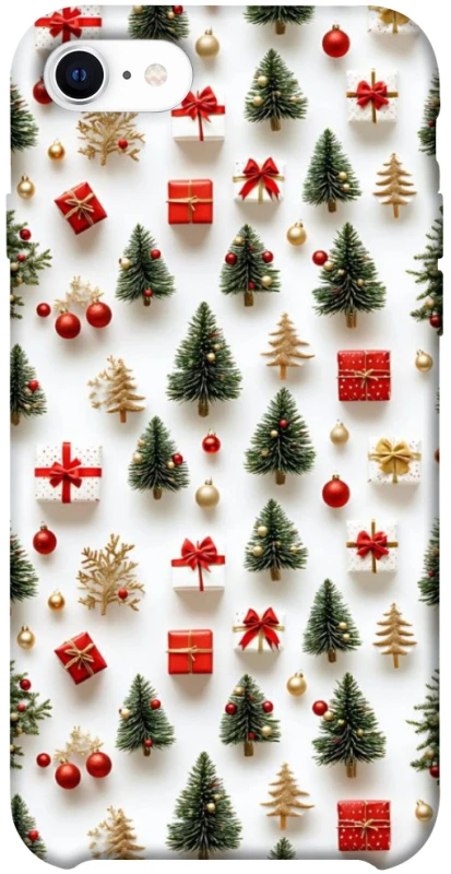 Чохол на Apple iPhone SE (2020) Christmas spirit ver.8 фото 1 з 1