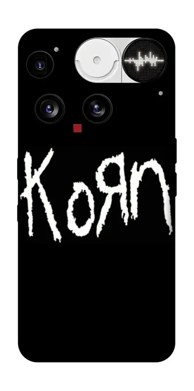 Чохол на Nothing Phone (3) Korn logo фото 1 Чохол на Nothing Phone (3) Korn logo фото 1 з 1