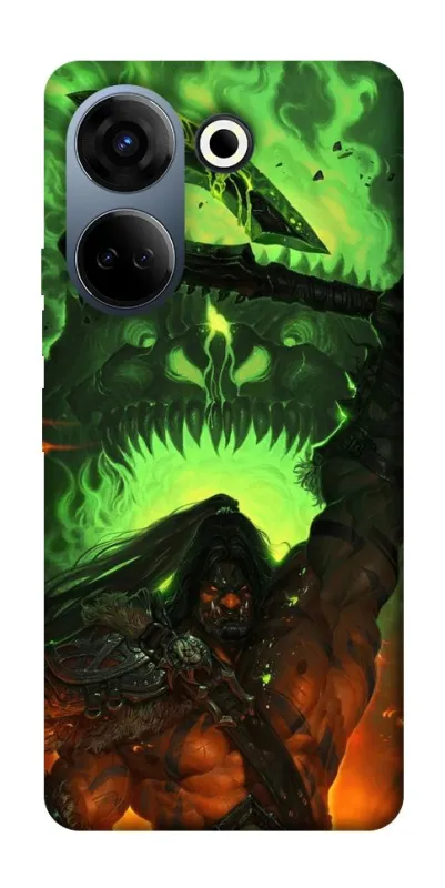 Чехол на TECNO Camon 20 Pro (CK7n) Gromash Hellscream фото 1 из 1