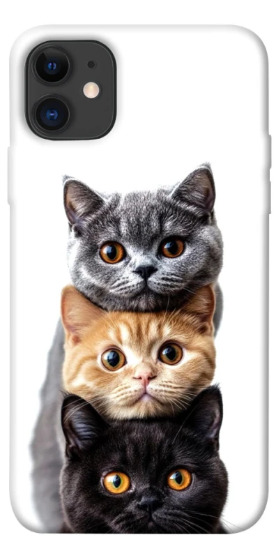 Чохол на Apple iPhone 11 (6.1") Гарні котики фото 1 з 1