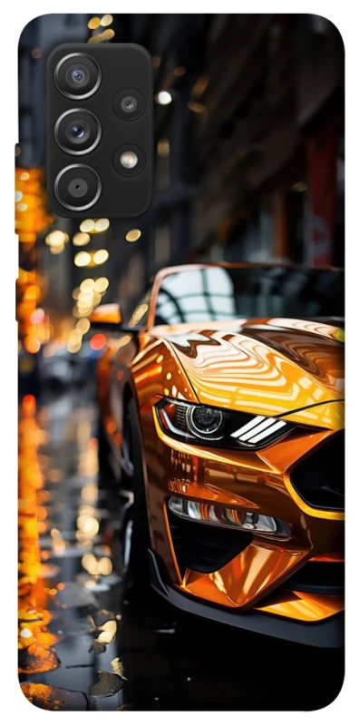 Чохол на Samsung Galaxy A52 4G / A52 5G Golden sports car фото 1 з 1