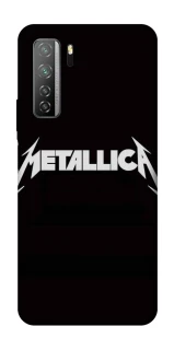 Чехол на Huawei Nova 7 SE Metallica logo фото 1 Чехол на Huawei Nova 7 SE Metallica logo фото 1 из 1