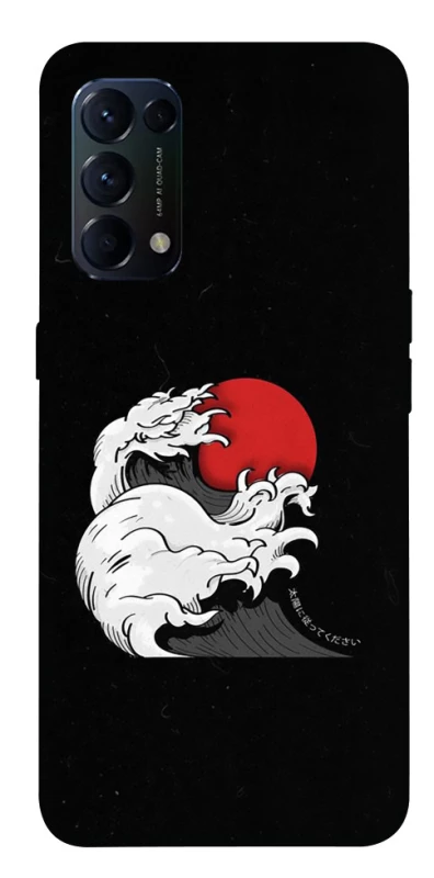 Чохол на Oppo Reno 5 4G Хвилі Японії v2 фото 1 з 1