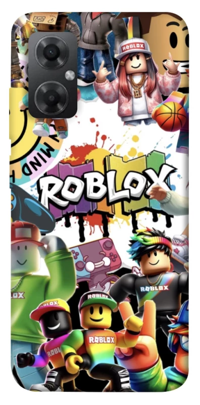 Чохол на Xiaomi Redmi Note 11R Roblox Characters Collage фото 1 з 1