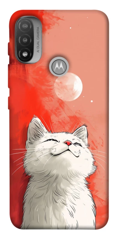 Чохол на Motorola Moto E20 Cute kittie фото 1 з 1